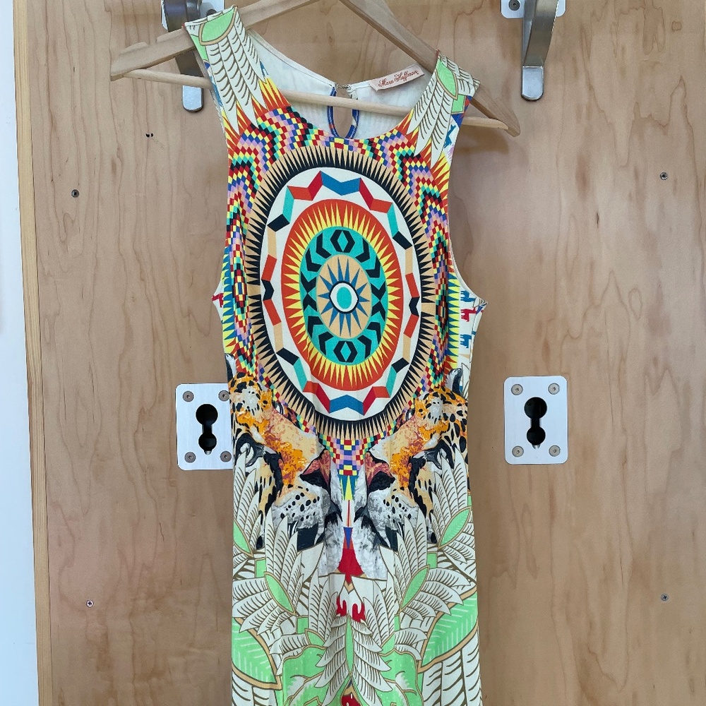 Mara Hoffman mystical print maxi dress S